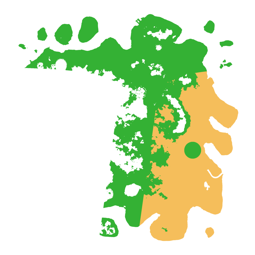 Biome Rust Map: Procedural Map, Size: 4000, Seed: 378956289