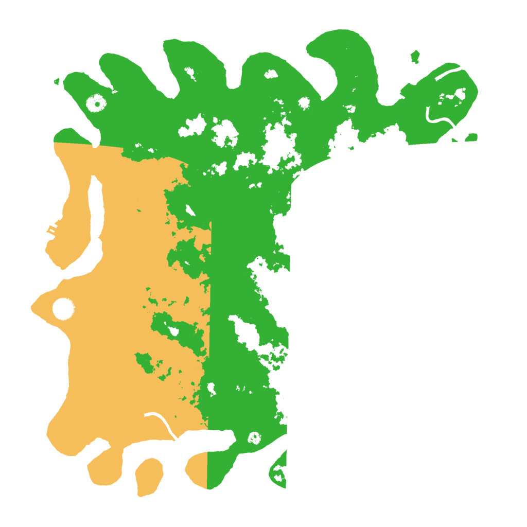 Biome Rust Map: Procedural Map, Size: 4250, Seed: 166810