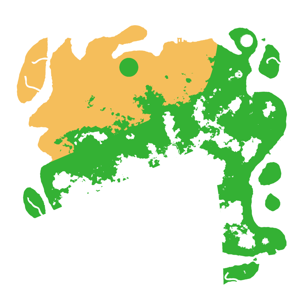 Biome Rust Map: Procedural Map, Size: 4250, Seed: 28762