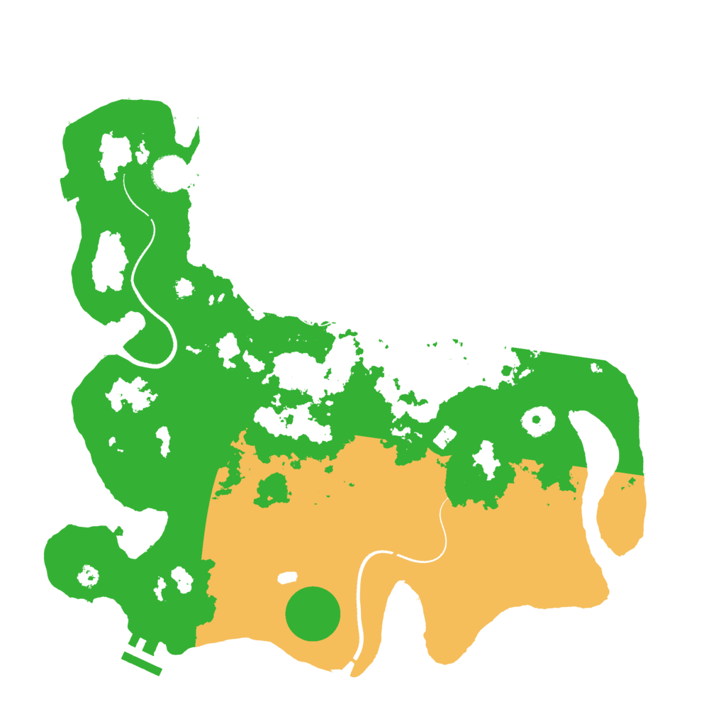Biome Rust Map: Procedural Map, Size: 3500, Seed: 785131915