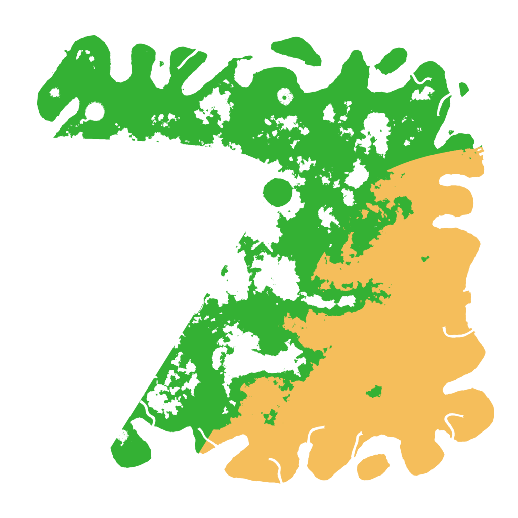 Biome Rust Map: Procedural Map, Size: 4850, Seed: 7776457