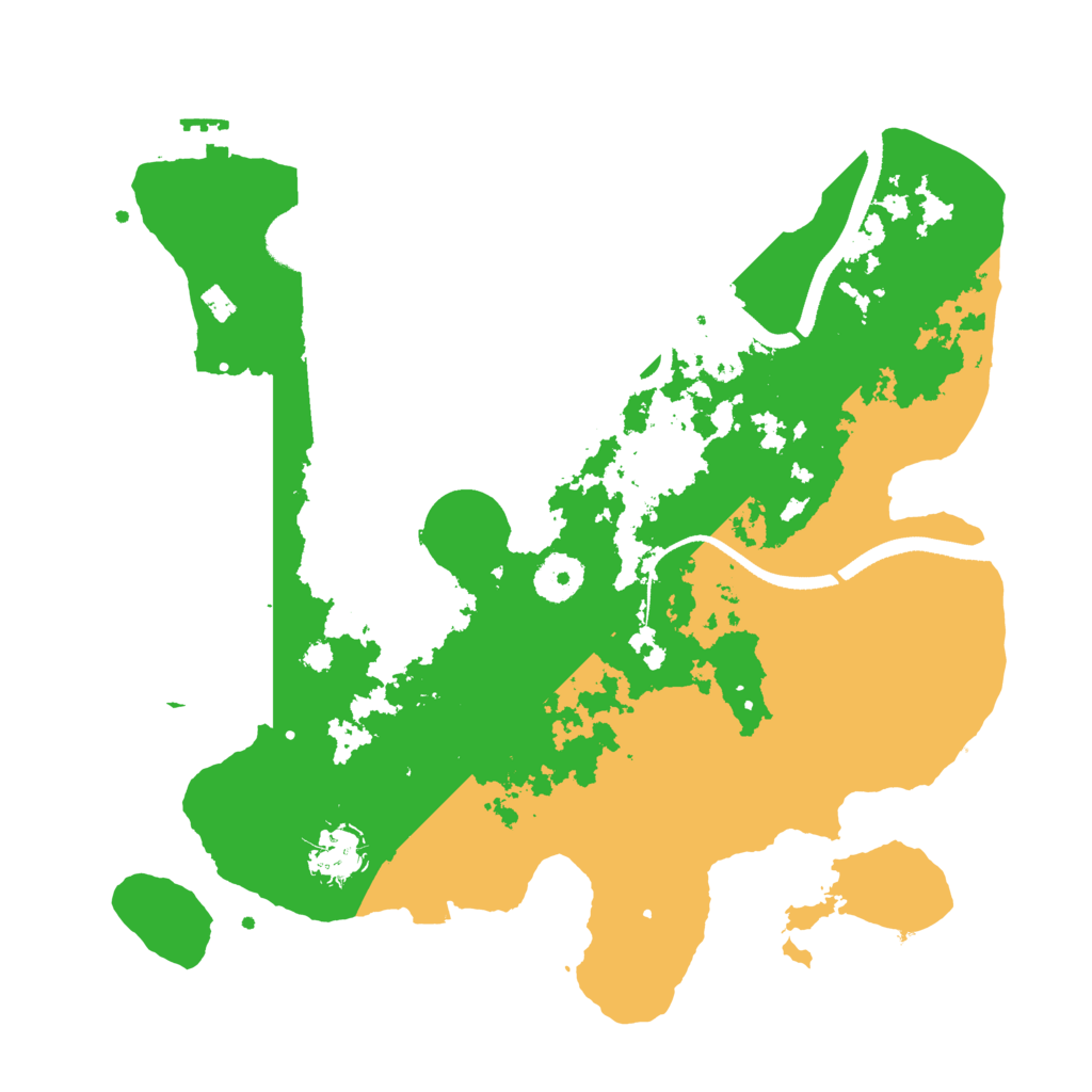 Biome Rust Map: Procedural Map, Size: 3400, Seed: 35978563