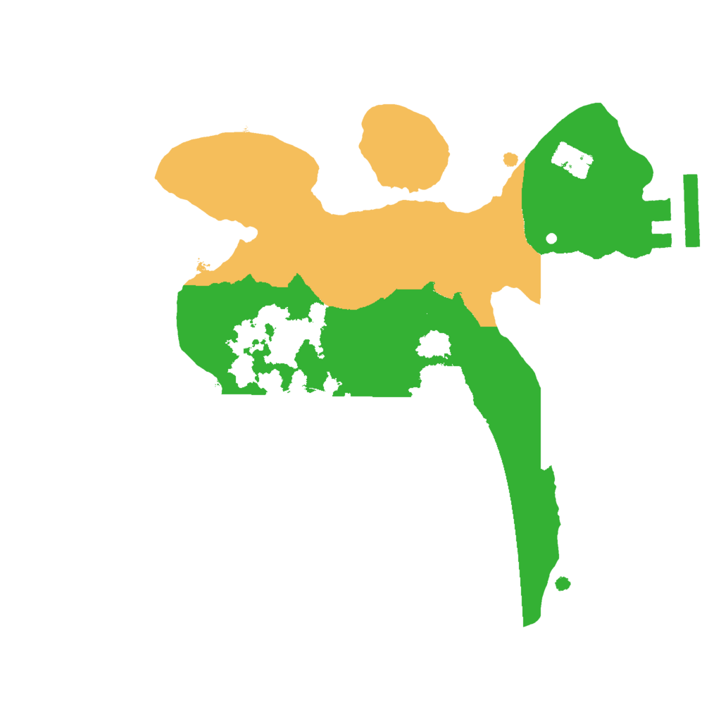 Biome Rust Map: Procedural Map, Size: 2000, Seed: 597351135