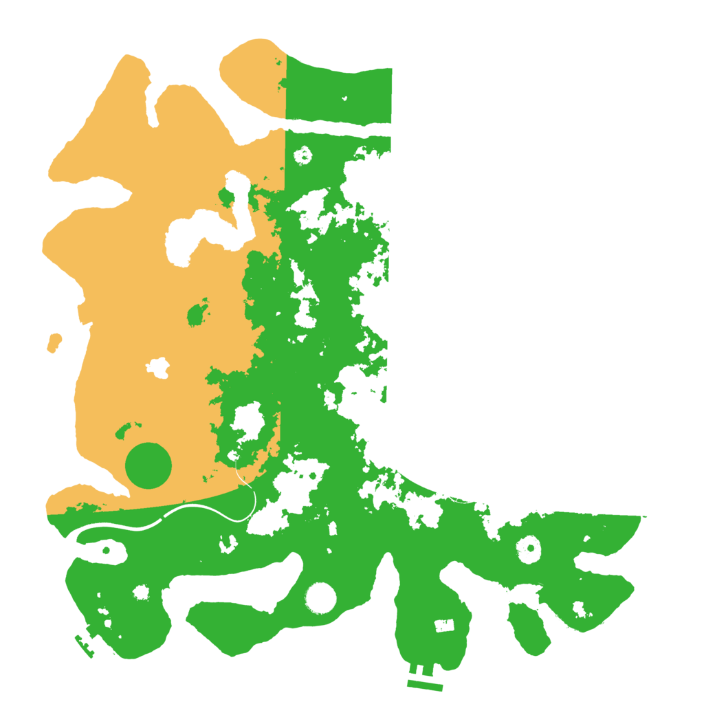 Biome Rust Map: Procedural Map, Size: 4000, Seed: 133156013