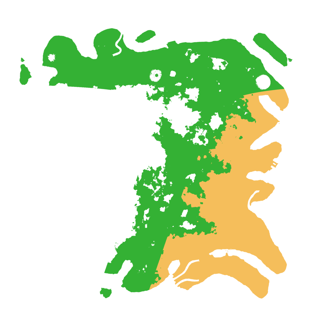 Biome Rust Map: Procedural Map, Size: 4000, Seed: 4206999