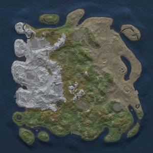 Thumbnail Rust Map: Procedural Map, Size: 4250, Seed: 2113240096, 19 Monuments