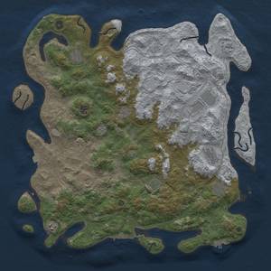 Thumbnail Rust Map: Procedural Map, Size: 4750, Seed: 338997668, 19 Monuments