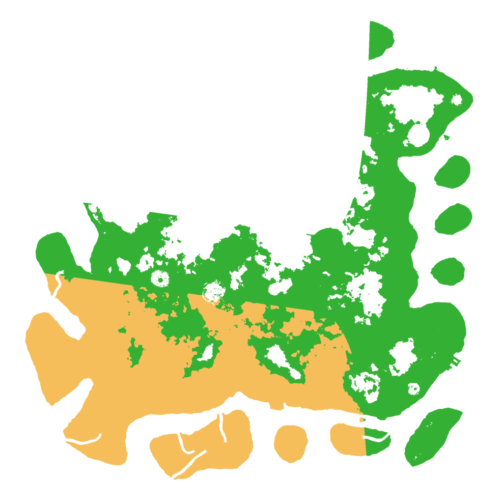 Biome Rust Map: Procedural Map, Size: 4250, Seed: 1439726622