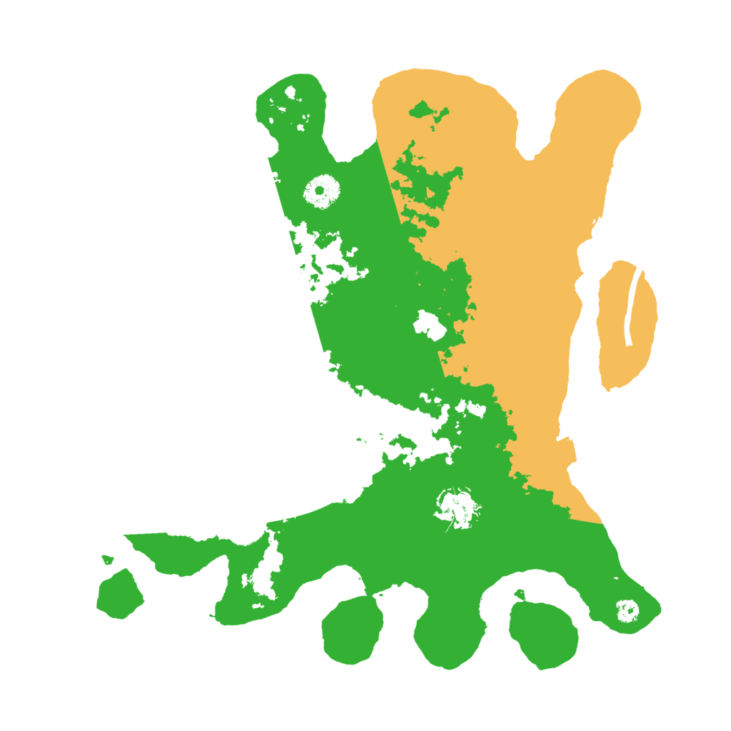 Biome Rust Map: Procedural Map, Size: 3250, Seed: 150000000