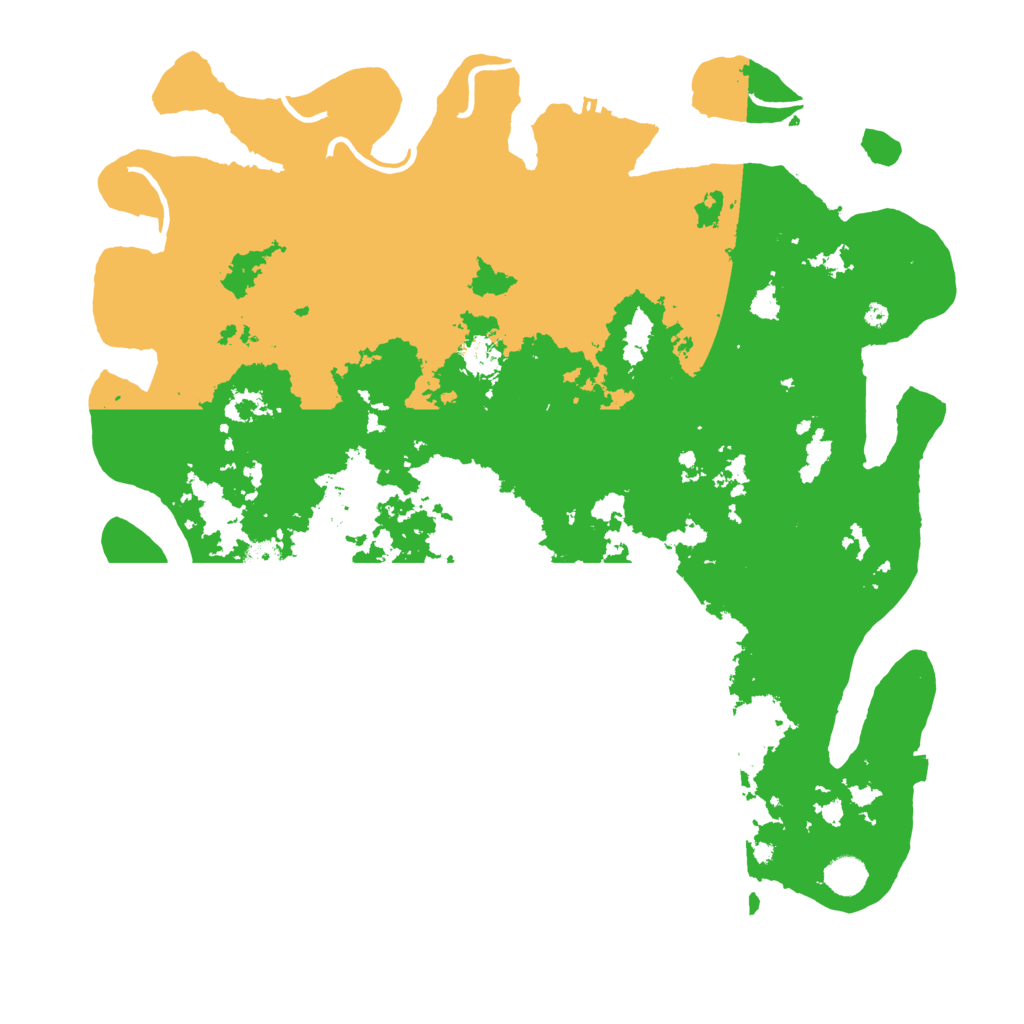 Biome Rust Map: Procedural Map, Size: 4500, Seed: 427743163