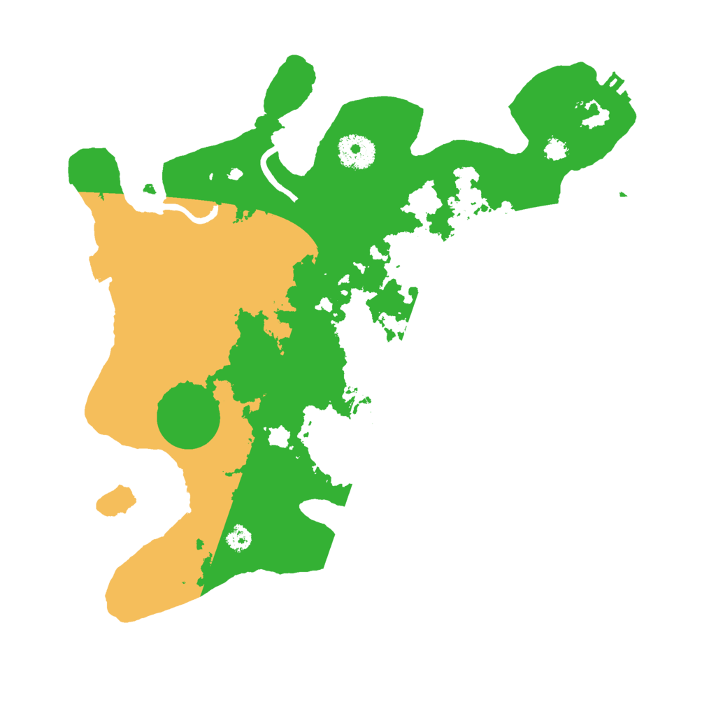 Biome Rust Map: Procedural Map, Size: 3000, Seed: 653013567