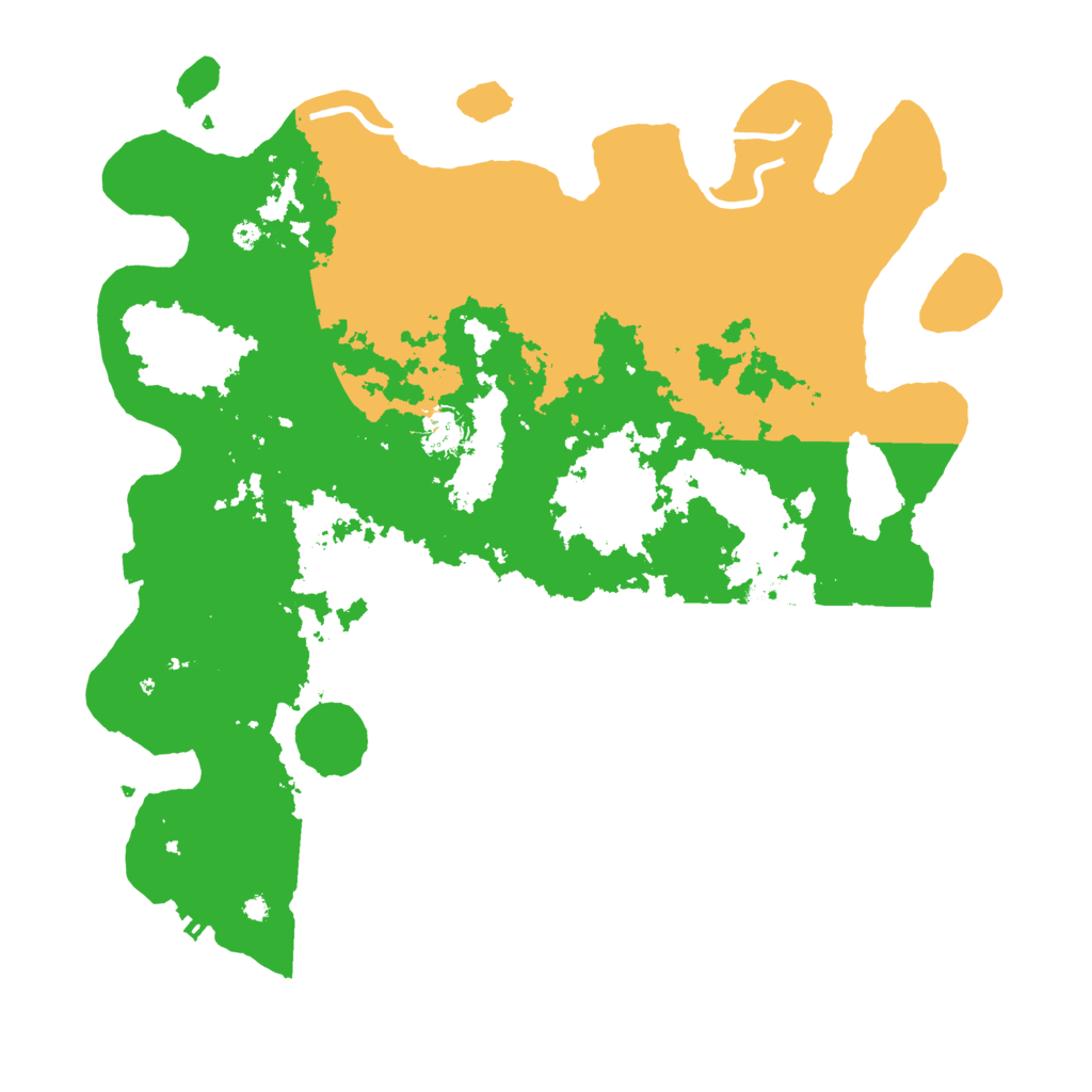 Biome Rust Map: Procedural Map, Size: 4096, Seed: 1071725426