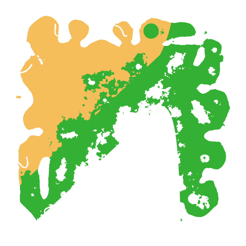 Biome Rust Map: Procedural Map, Size: 4250, Seed: 1991643242