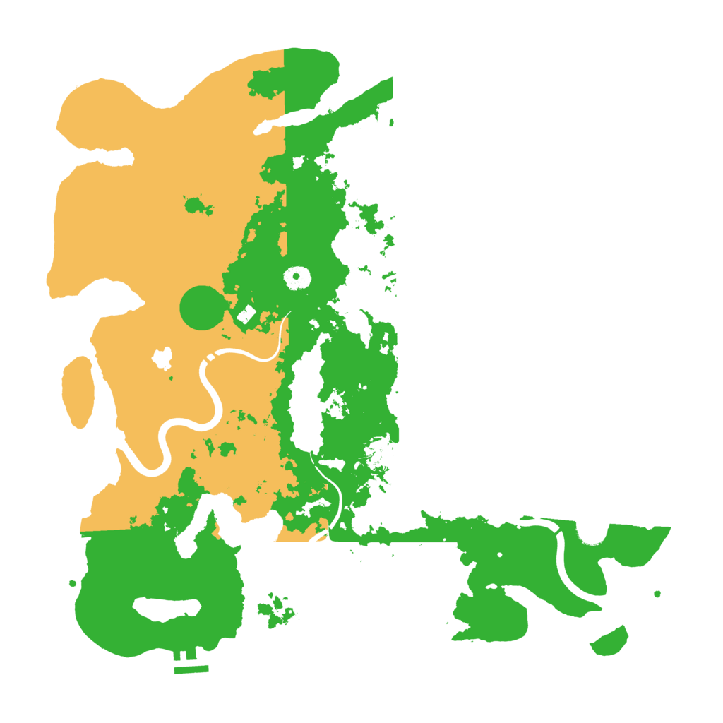 Biome Rust Map: Procedural Map, Size: 4250, Seed: 1684271798