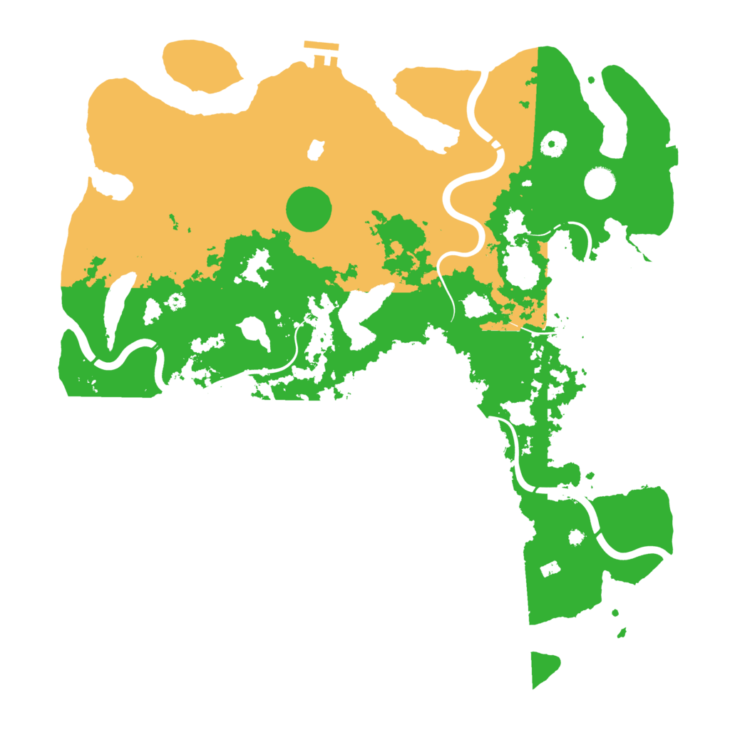 Biome Rust Map: Procedural Map, Size: 4250, Seed: 20240201