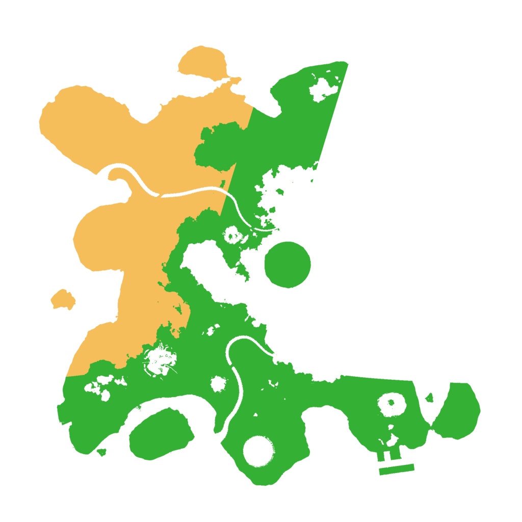 Biome Rust Map: Procedural Map, Size: 3000, Seed: 973377299