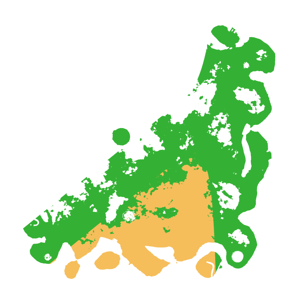 Biome Rust Map: Procedural Map, Size: 4500, Seed: 248420654