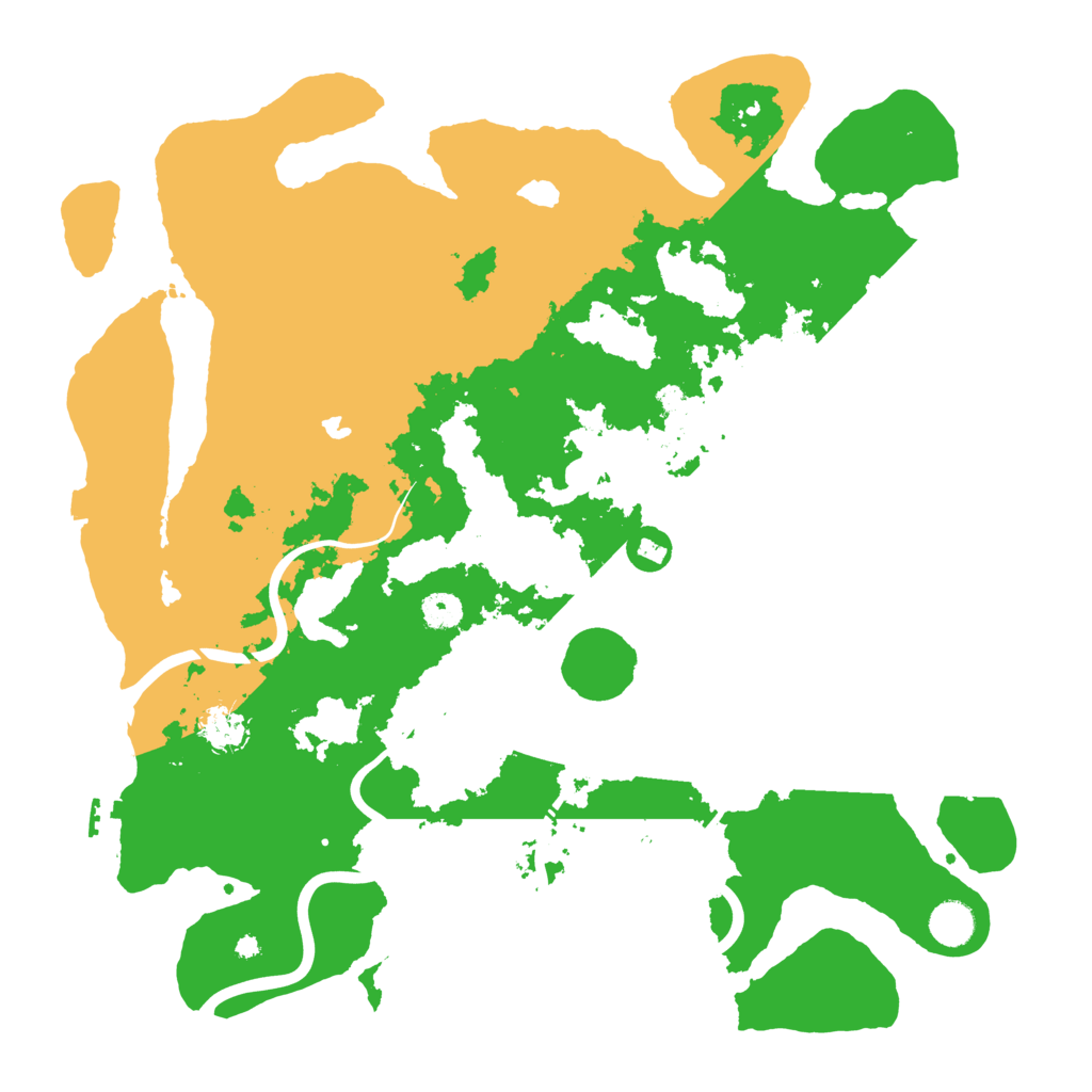 Biome Rust Map: Procedural Map, Size: 4250, Seed: 743900024