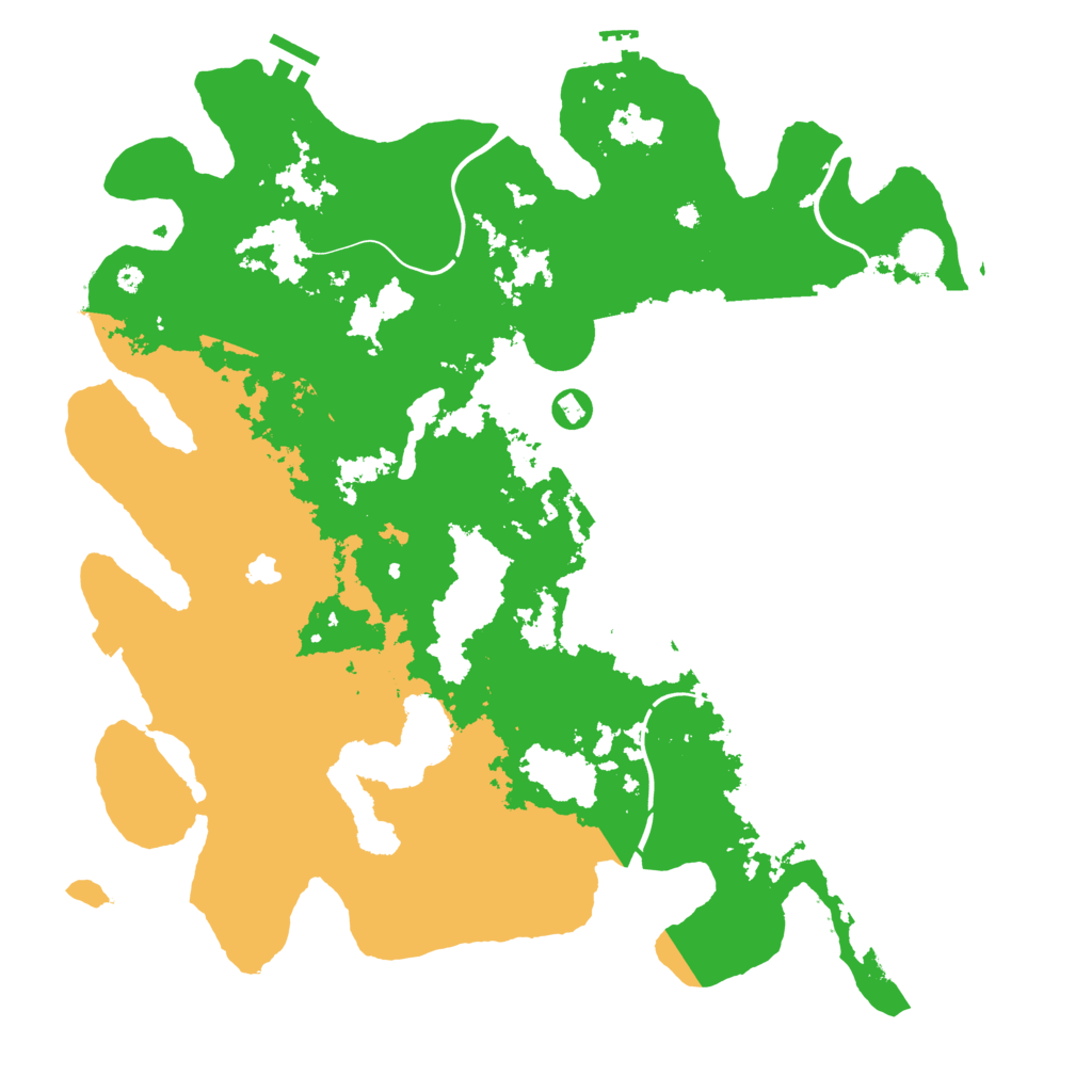 Biome Rust Map: Procedural Map, Size: 4250, Seed: 671354956