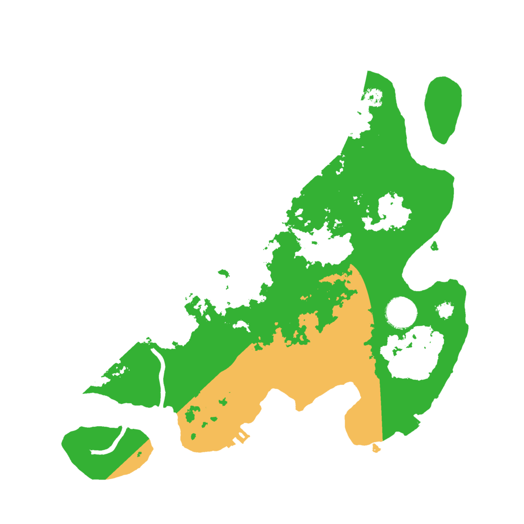 Biome Rust Map: Procedural Map, Size: 2950, Seed: 1923620235