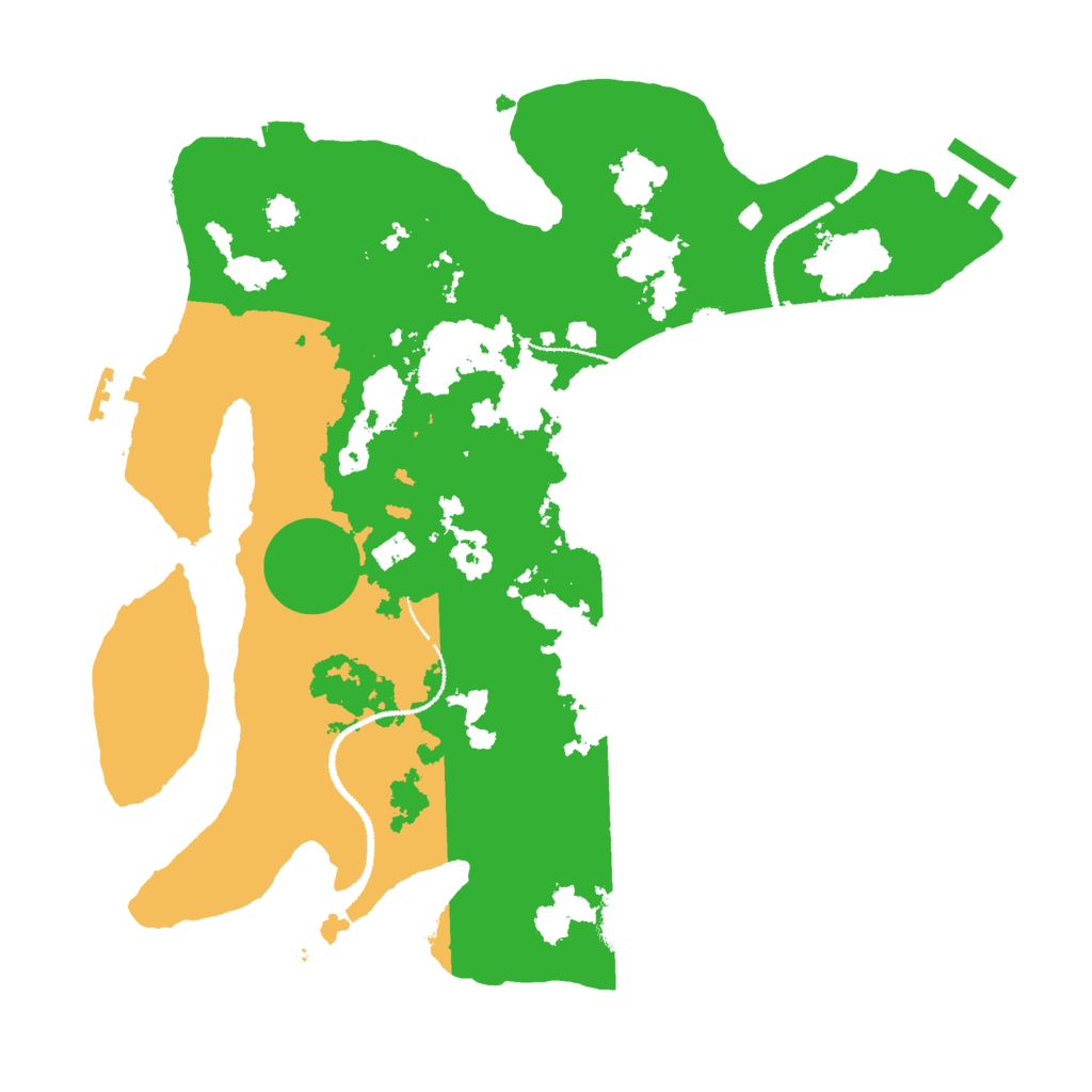 Biome Rust Map: Procedural Map, Size: 3000, Seed: 934651328