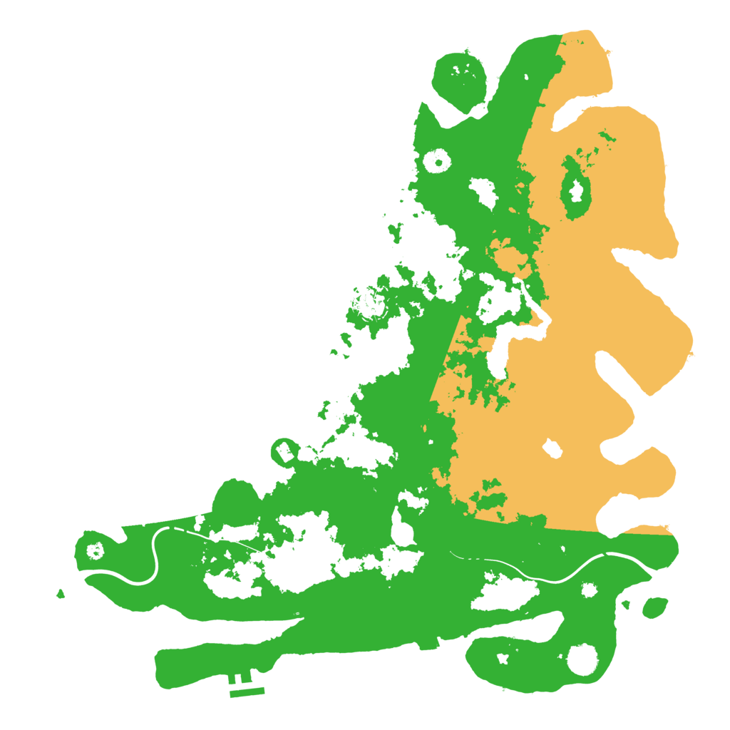 Biome Rust Map: Procedural Map, Size: 4250, Seed: 2044161942