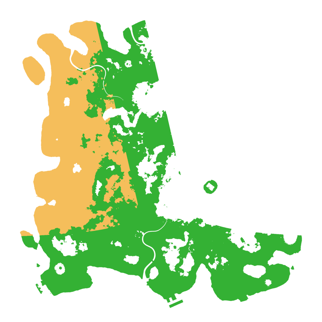 Biome Rust Map: Procedural Map, Size: 4500, Seed: 986765354