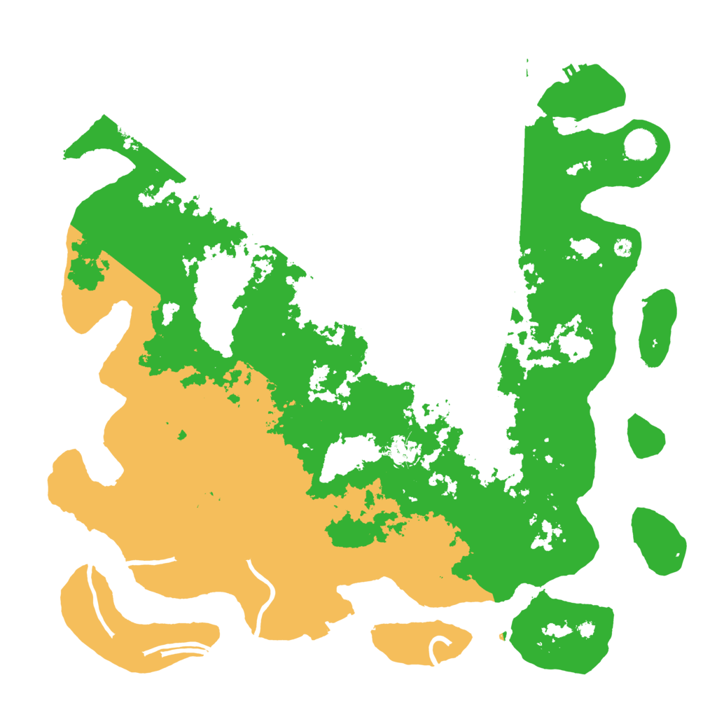 Biome Rust Map: Procedural Map, Size: 4050, Seed: 1166762634