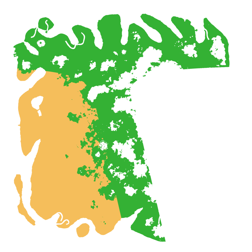 Biome Rust Map: Procedural Map, Size: 4999, Seed: 29978515