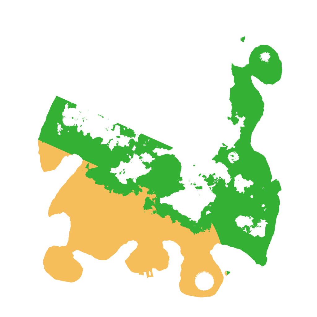 Biome Rust Map: Procedural Map, Size: 3000, Seed: 28042882