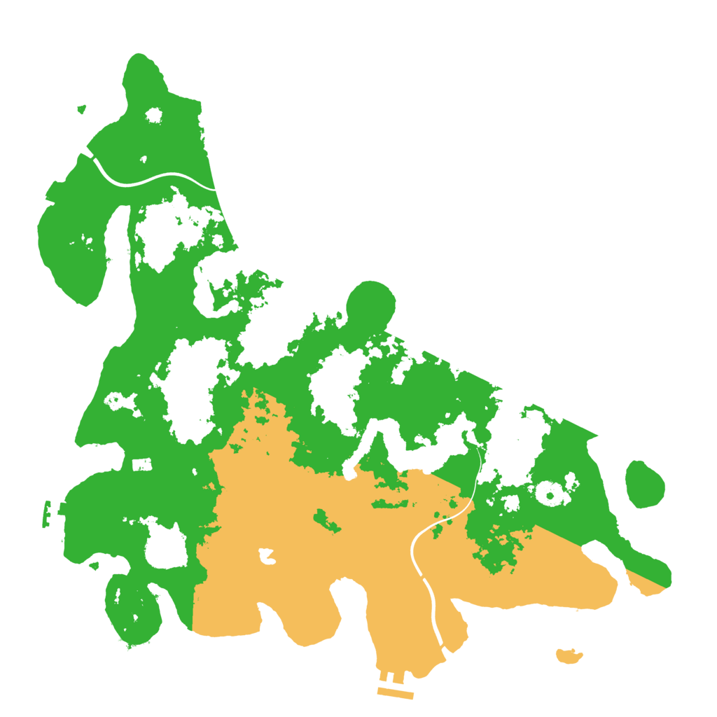 Biome Rust Map: Procedural Map, Size: 4000, Seed: 1424141939