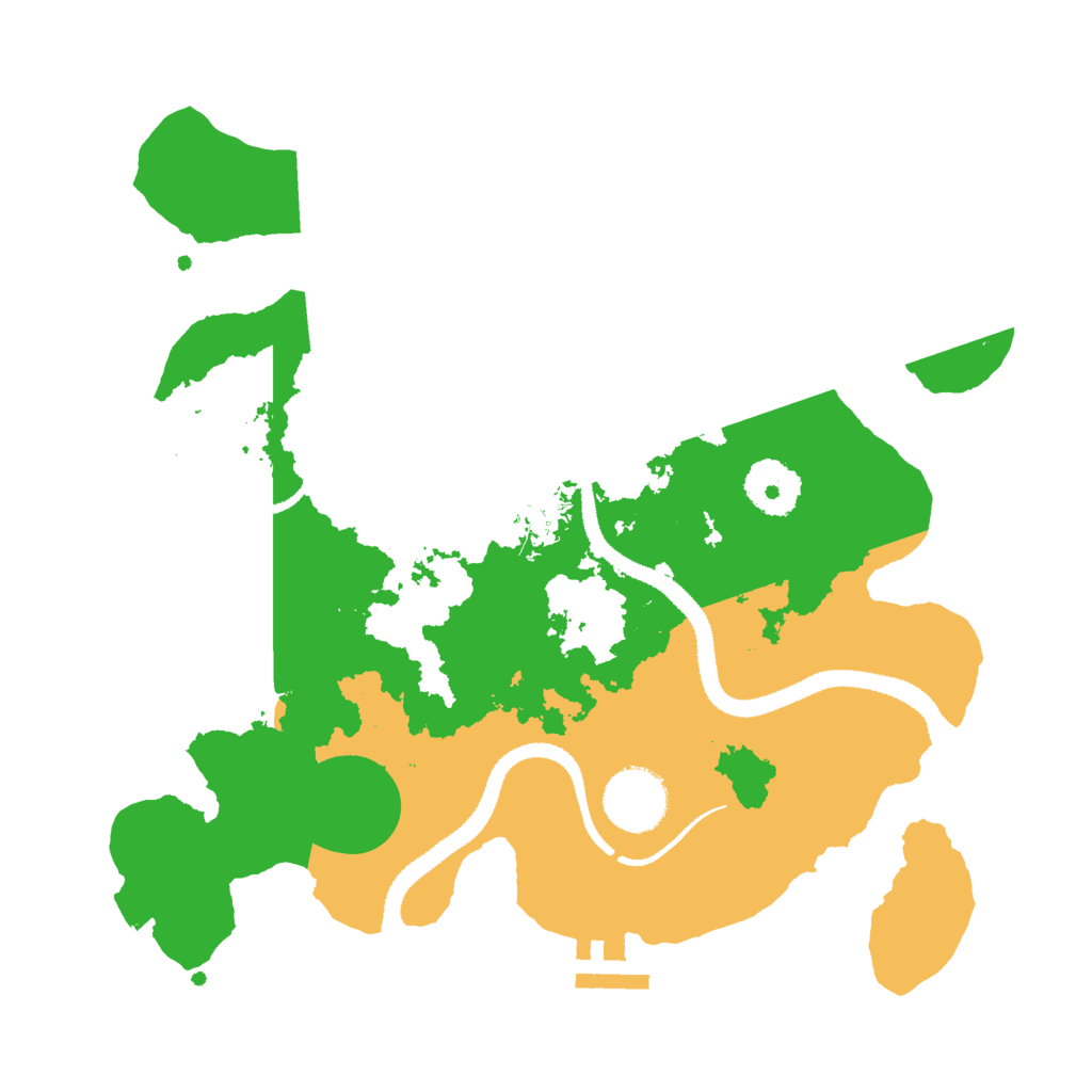 Biome Rust Map: Procedural Map, Size: 3000, Seed: 62795441