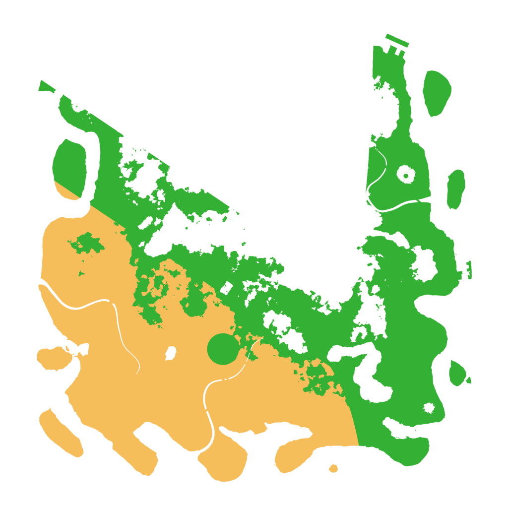 Biome Rust Map: Procedural Map, Size: 4250, Seed: 1145143190