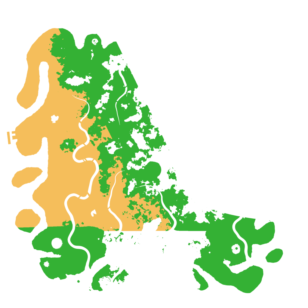 Biome Rust Map: Procedural Map, Size: 5000, Seed: 1835218223