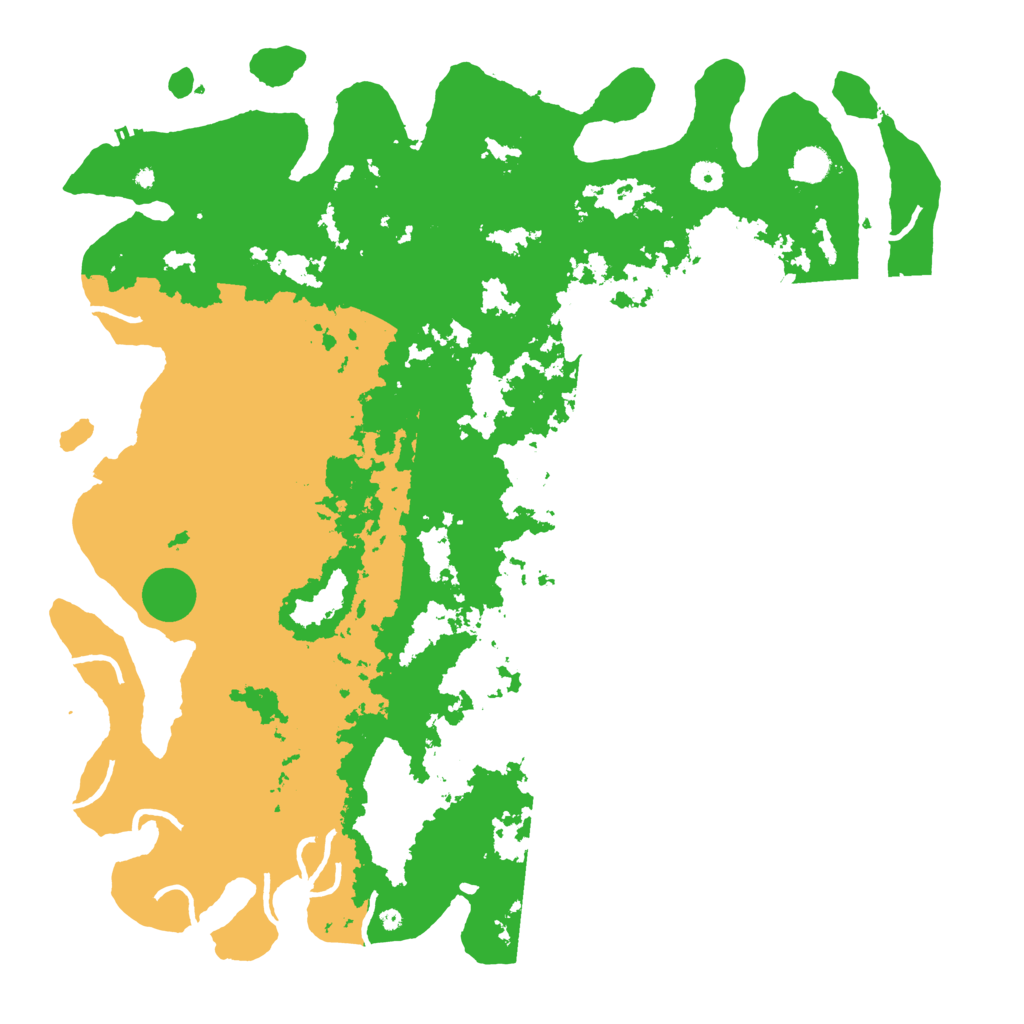 Biome Rust Map: Procedural Map, Size: 5000, Seed: 831474561