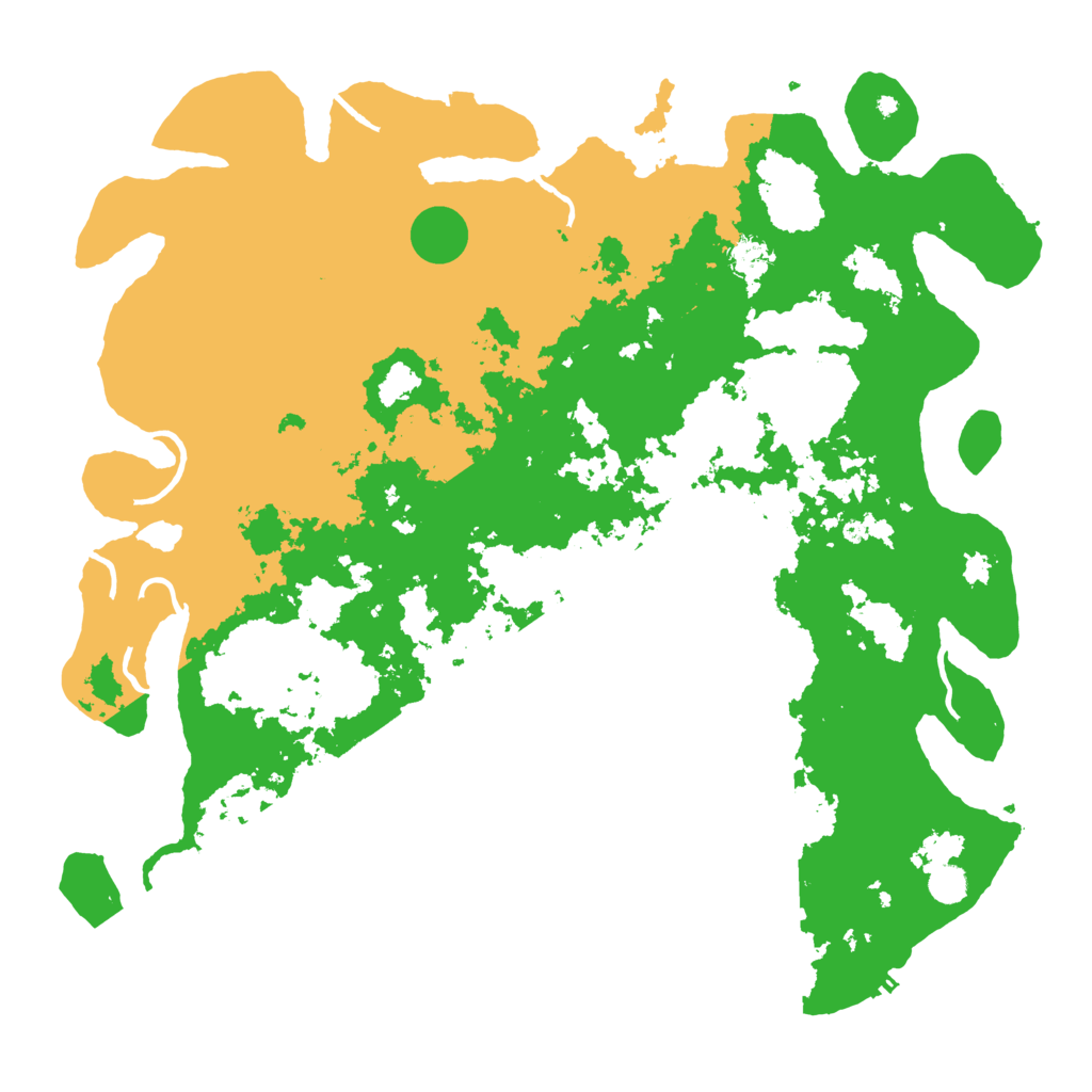 Biome Rust Map: Procedural Map, Size: 5000, Seed: 18011982