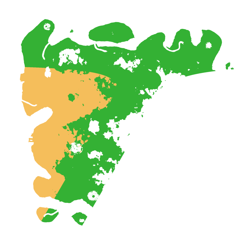 Biome Rust Map: Procedural Map, Size: 3750, Seed: 592398695