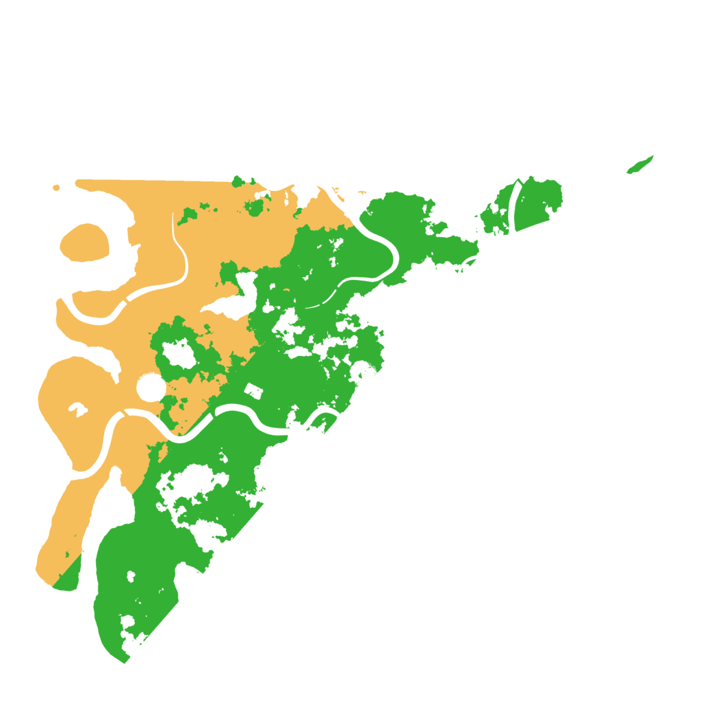 Biome Rust Map: Procedural Map, Size: 4250, Seed: 330200265