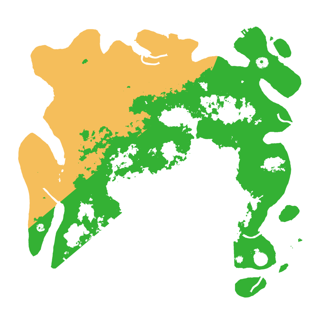 Biome Rust Map: Procedural Map, Size: 4096, Seed: 2343234