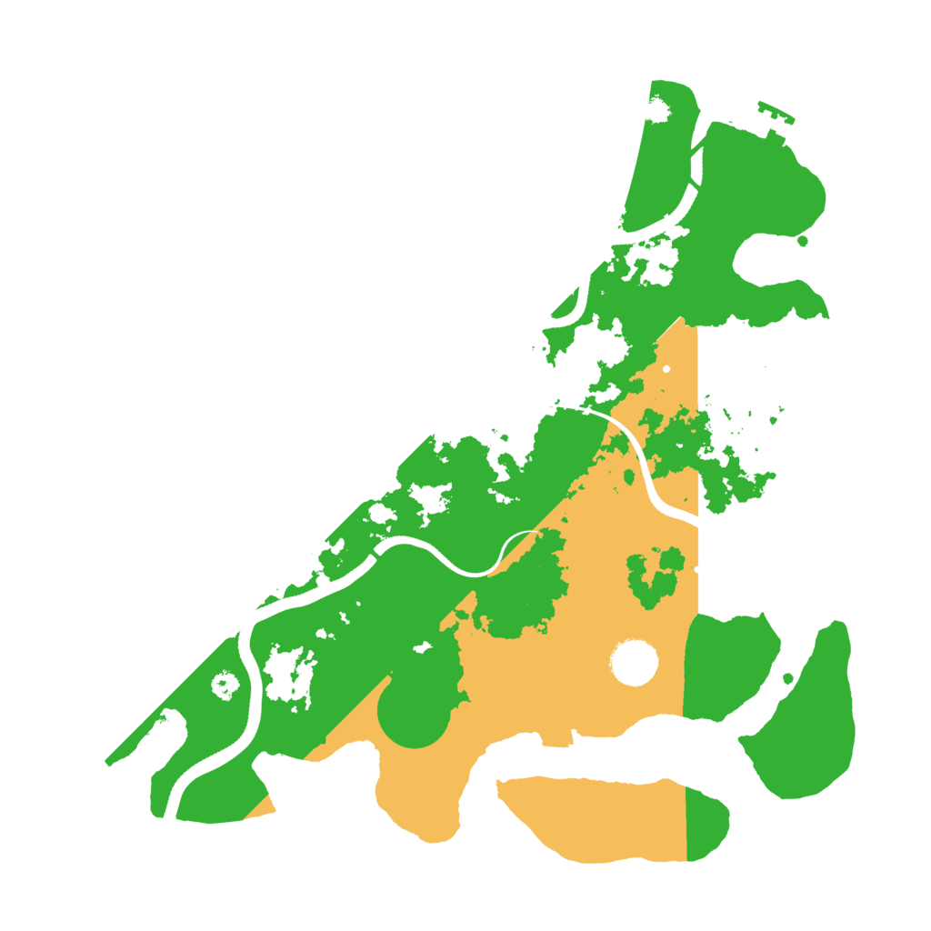 Biome Rust Map: Procedural Map, Size: 3500, Seed: 1593912143