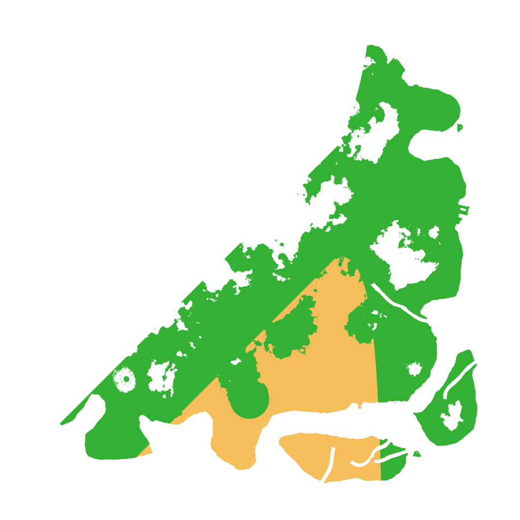 Biome Rust Map: Procedural Map, Size: 3500, Seed: 1593912143