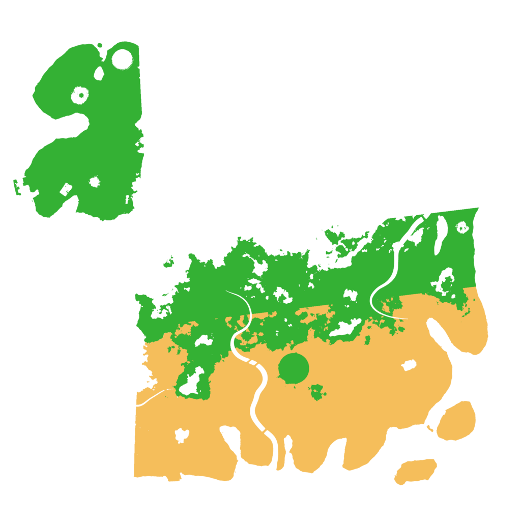 Biome Rust Map: Procedural Map, Size: 4500, Seed: 1641408335