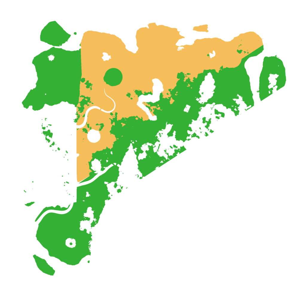 Biome Rust Map: Procedural Map, Size: 4500, Seed: 1007632966