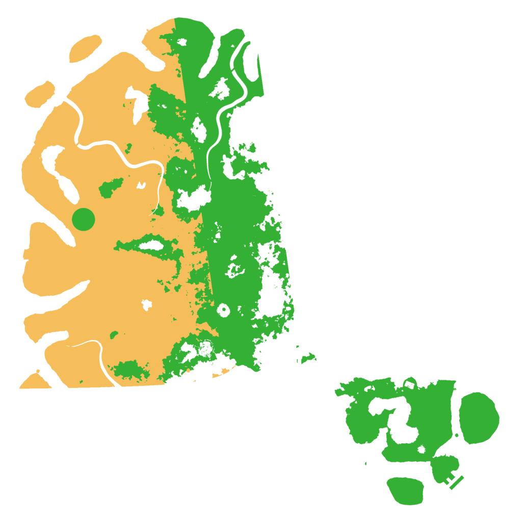 Biome Rust Map: Procedural Map, Size: 6000, Seed: 6459254