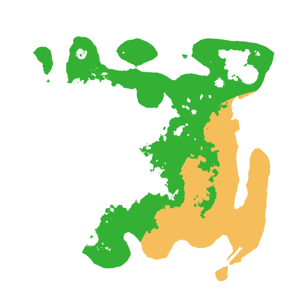 Biome Rust Map: Procedural Map, Size: 3000, Seed: 1098795894