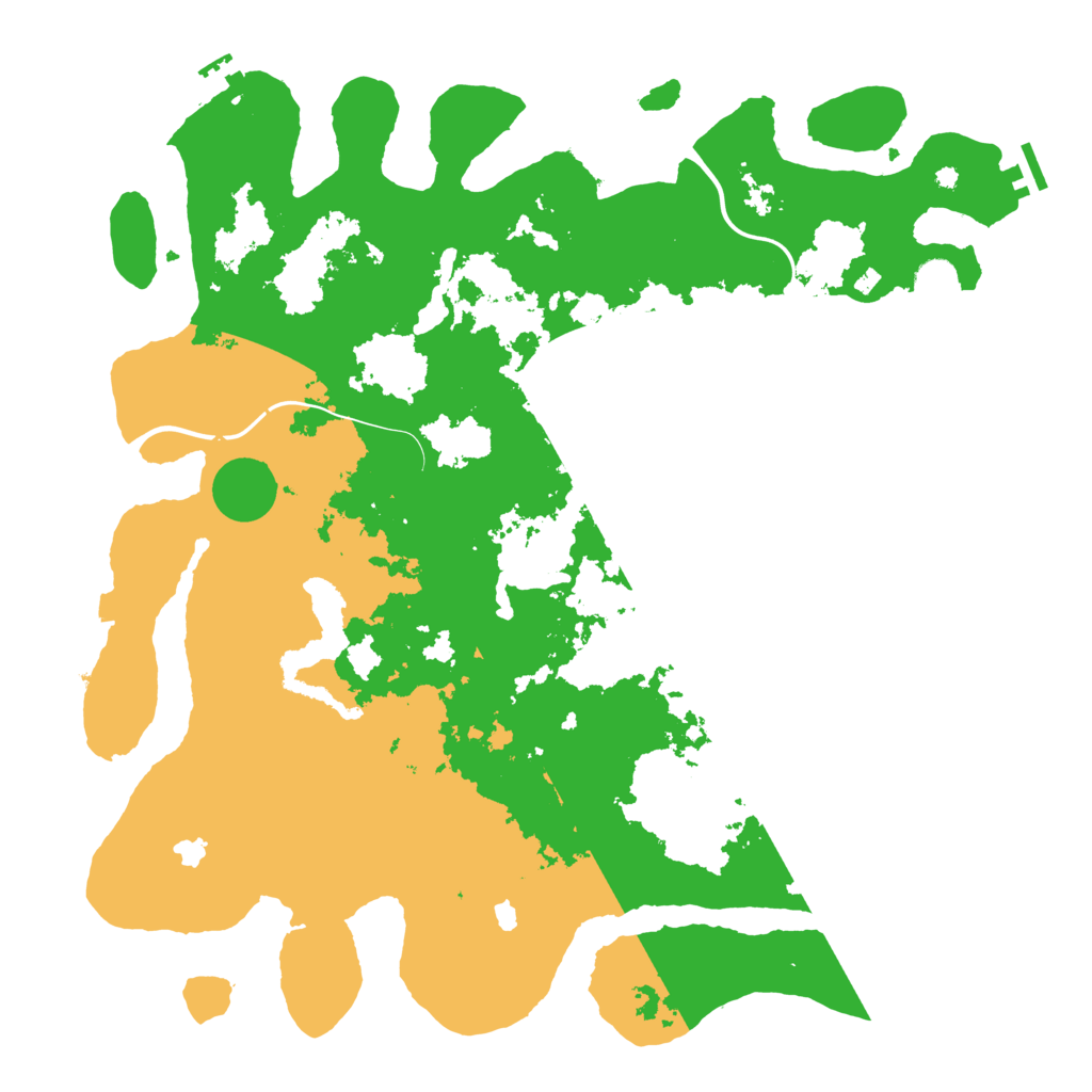 Biome Rust Map: Procedural Map, Size: 4500, Seed: 1528182767