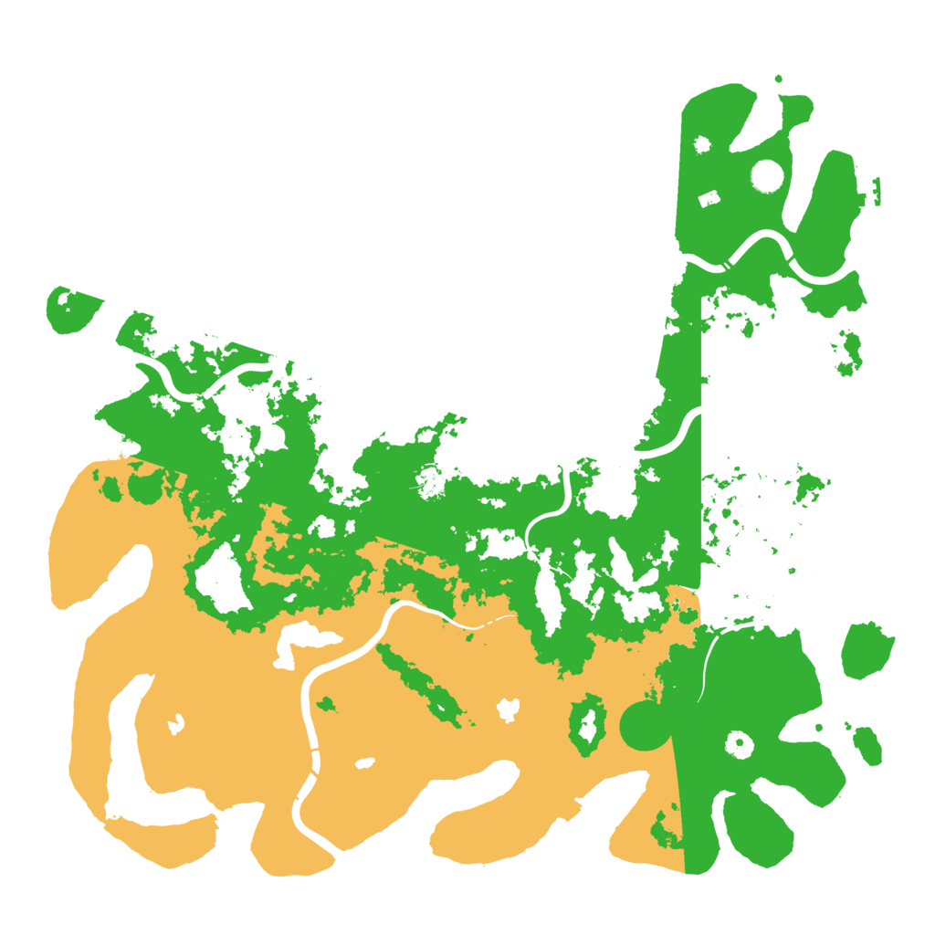 Biome Rust Map: Procedural Map, Size: 5000, Seed: 28354898