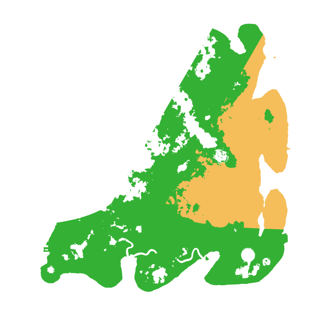 Biome Rust Map: Procedural Map, Size: 4000, Seed: 1714110563