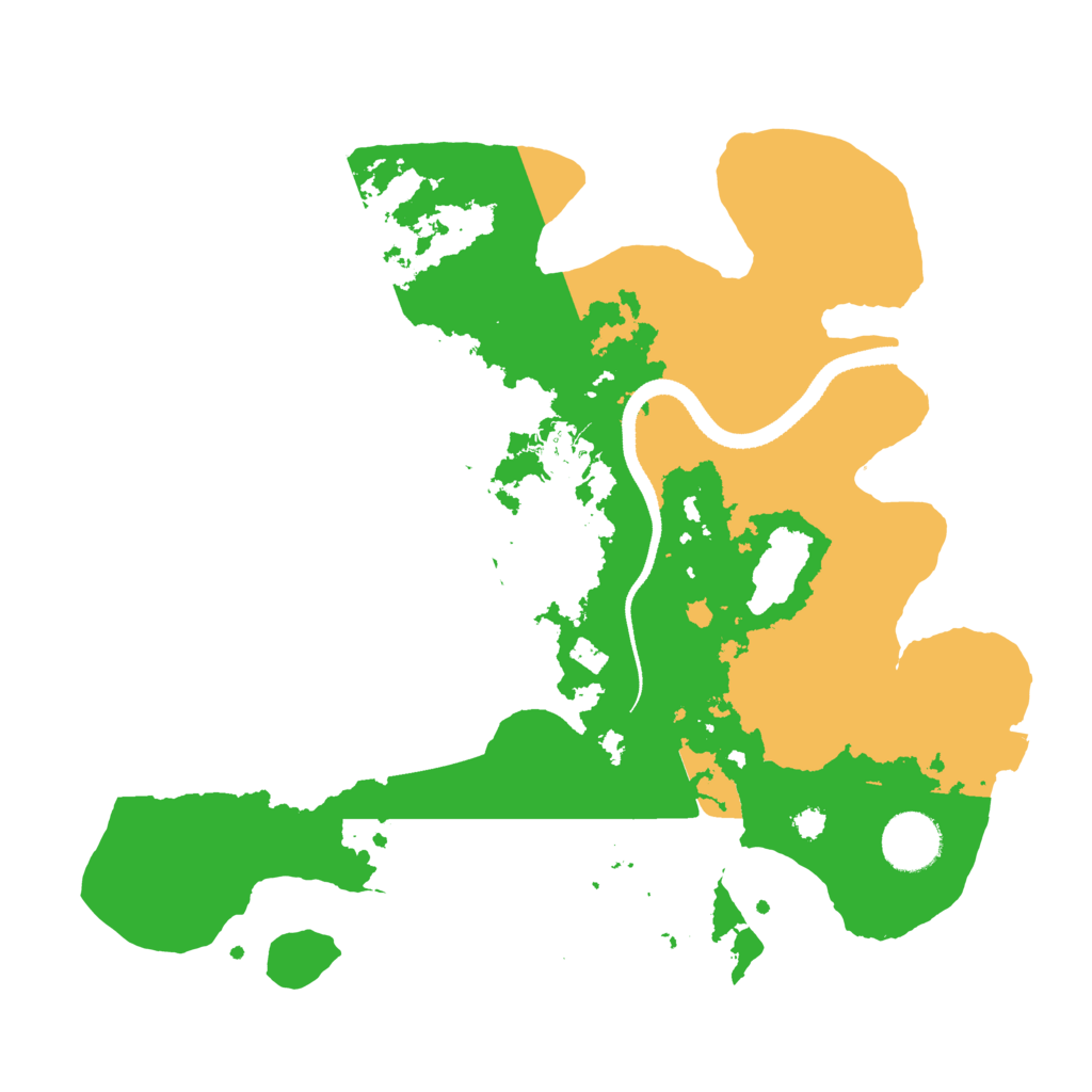 Biome Rust Map: Procedural Map, Size: 3250, Seed: 232659602