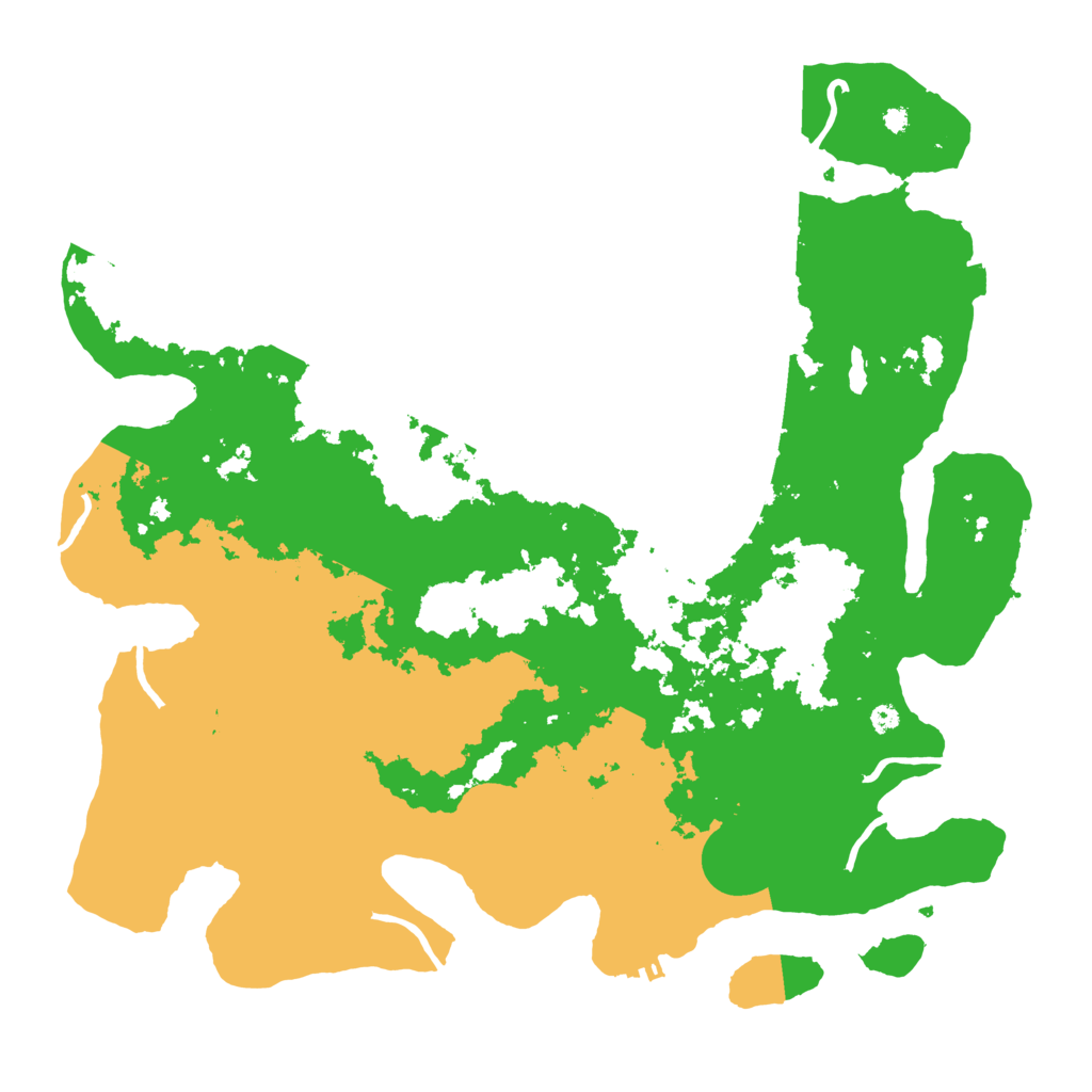 Biome Rust Map: Procedural Map, Size: 4000, Seed: 126118183